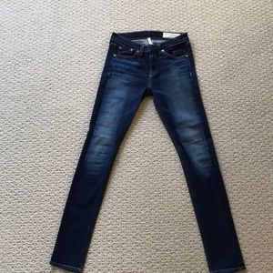 Rag & Bone high rise skinny jeans